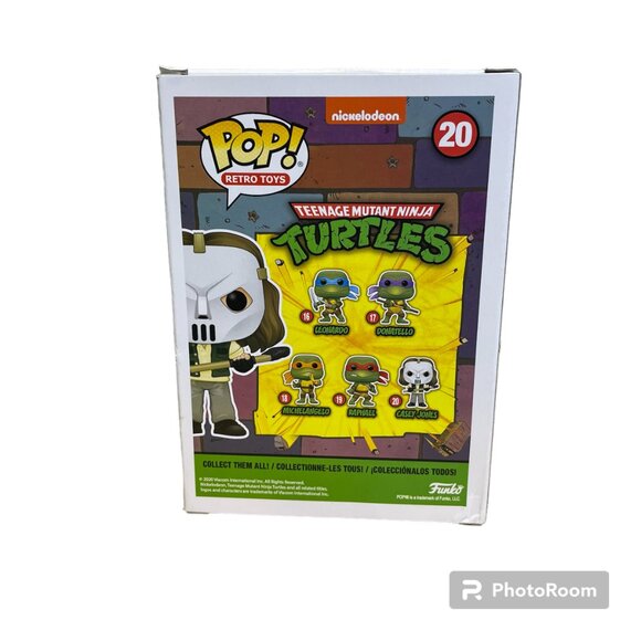 Funko Pop Retro Toys Nickelodeon Teenage Mutant Ninja Turtles Casey Jones #20 - Picture 4 of 7